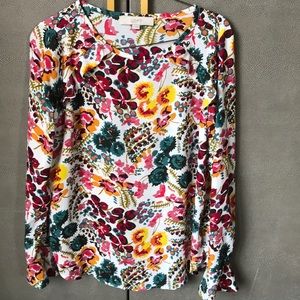 LOFT Floral Top size S